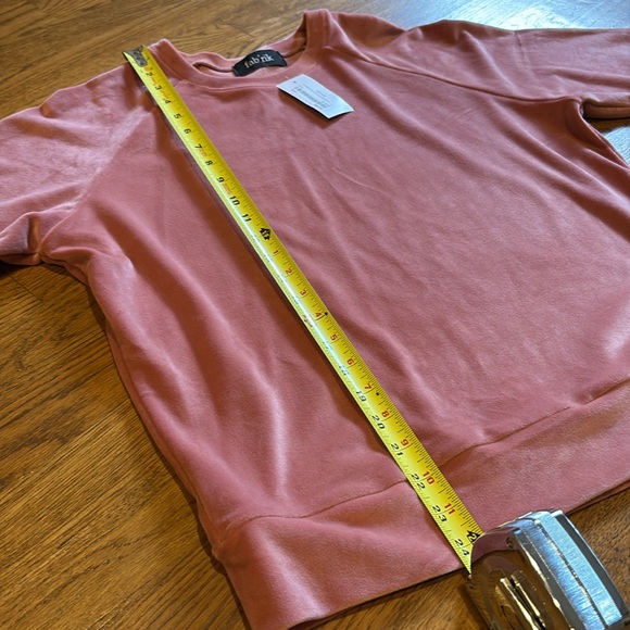 NWT L/S Velvet Top from Fabrik - Picture 8 of 11